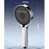 Large Panel Shower Head Plastic Shower Spray Nozzle Modern Super Powerful Shower Head  Bathroom