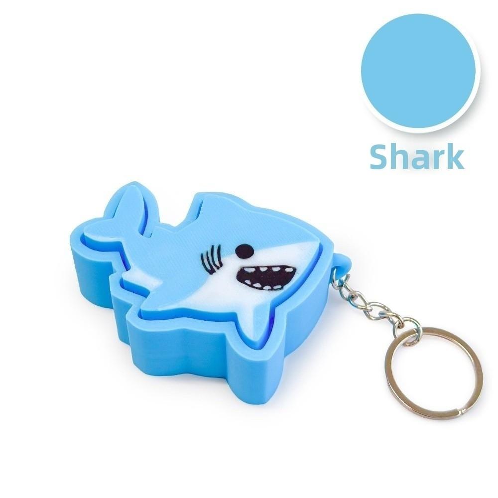 Cute Animal Shape Keychain Stress Relief Bag Accessories Press Keyboard Keyring Children