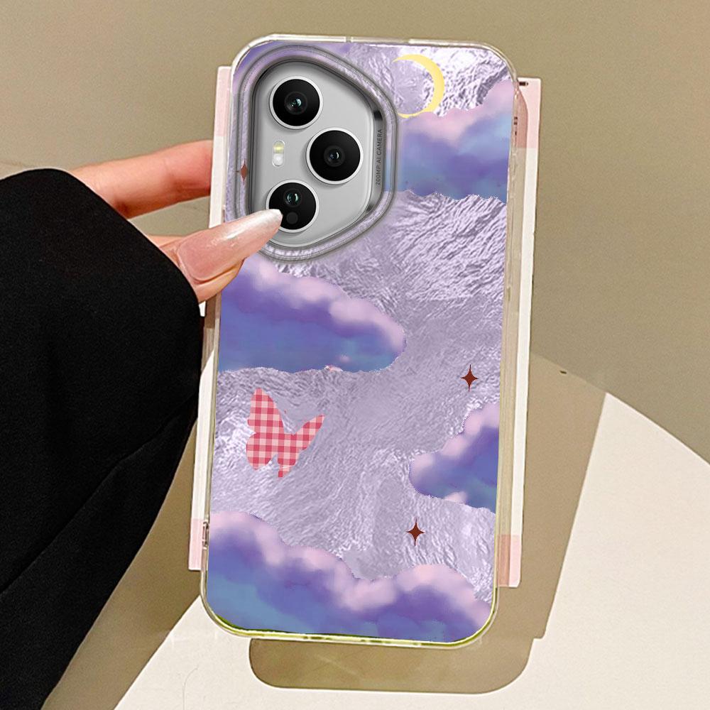 Сине-белые облака Чехол для телефона для Honor 400 200 90 Smart Pro Magic7 6 5 70 Lite X9a X9c X9b X8b X8a X8c X7c X6c X6b X6c X6 Обложка