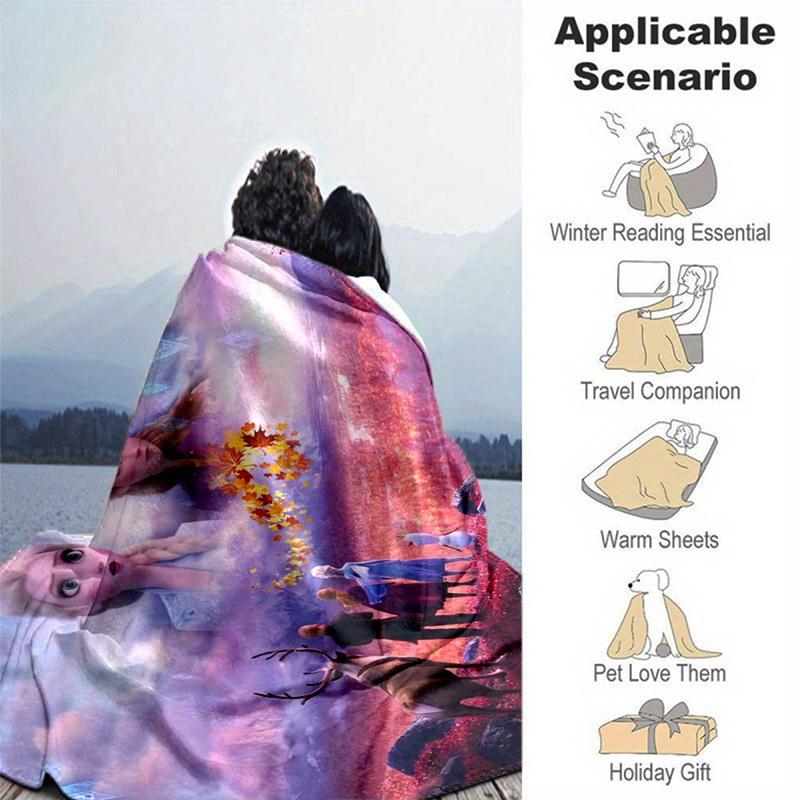 1pc. Autumn Leaves Fantasy Blanket, Perfect for Home, Office, or Outdoor Use, Ideal Gift for Any Occasion