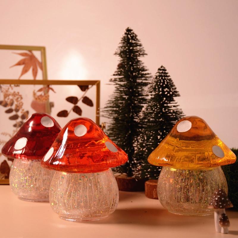 Box Resin Molds,Jewelry Box Molds,Mushroom Silicone Resin Mold Storage Box Mold Epoxy Resin Casting Mold for Home Decor