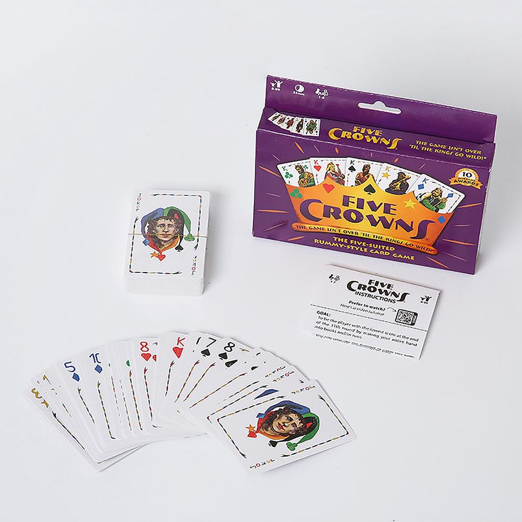 Карточная игра - коллекционная карточная игра в жестяной коробке с вечеринкой в стиле Рамми, любимая семейная вечеринка - карточная игра «5 крон»