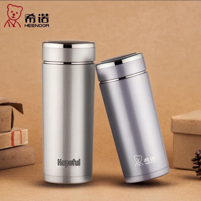 Heenoor 360ml Portable Vacuum Insulated Tea Mug with Filter