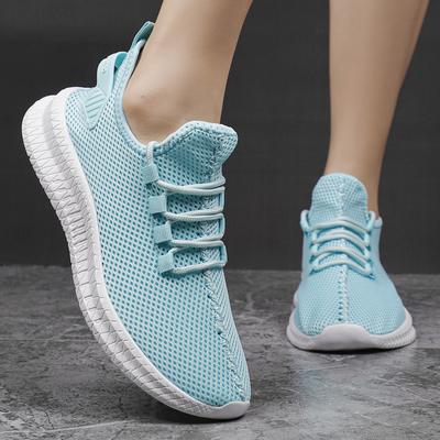 Женская обувь, модные кроссовки для женщин, плоские, дышащие, легкие, без застежек, теннисные, прогулочные туфли