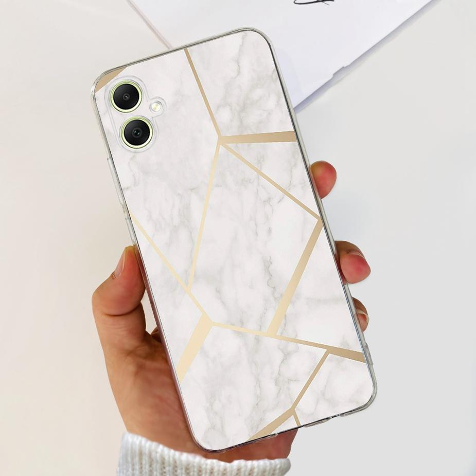 For Samsung Galaxy A05 Case SM-A055F Cute Painted Back Cover Phone Case For Samsung A05 A 05s Galaxy A05s Soft TPU Fundas Bumper