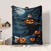 1Pc Halloween Snoopy Treats Night Blanket Soft And Comfortable Casual Warm Camping Travel Christmas Halloween Gift M917103