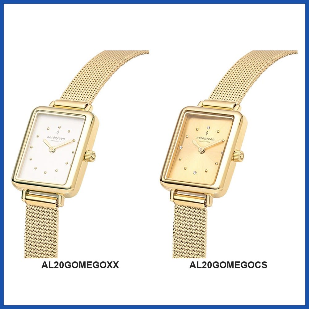 Nordgreen AL Series Unisex Wrist Watch AL20GOMEGOXX AL20GOMEGOCS Gift Casual Business Sports Student