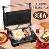 220-240V Electric Sandwich Steak Maker Dual Toast Grill Non Stick Surface Automatic Temperature Control Breakfast Maker
