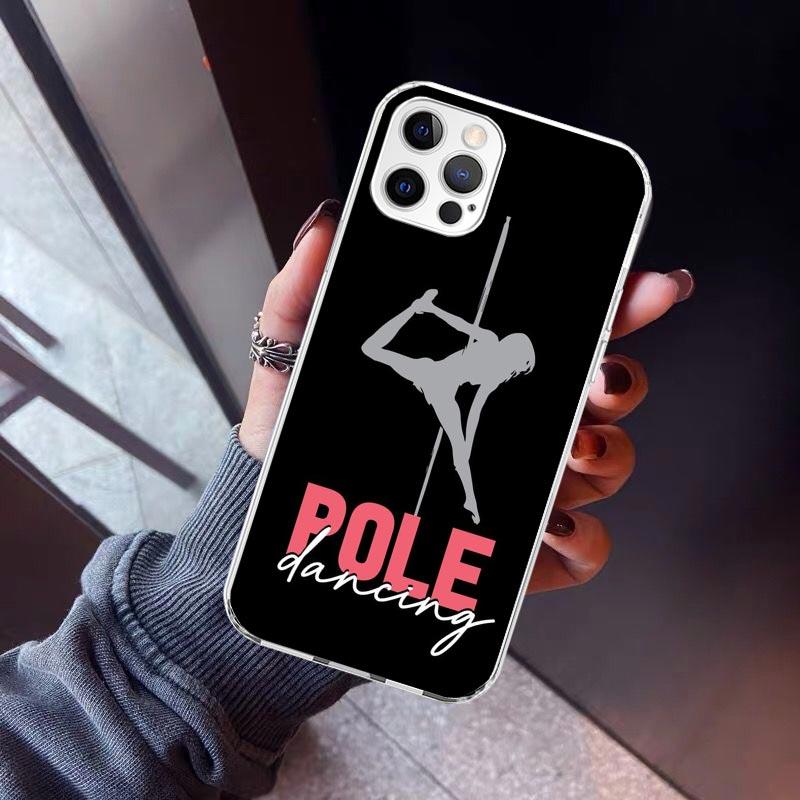 Pole Dancer Dancing Phone Case For iPhone 17 Air 11 13 Mini 14 15 Plus 16 12 Pro Max 16E SE 7 8 Pattern Soft TPU Back Cover 17