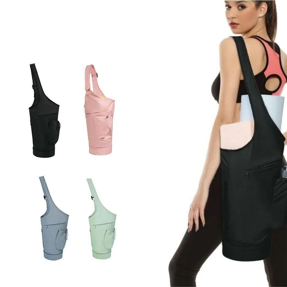 with Water Bottle Bag Yoga Mat Holder Bag Waterproof Wet Pocket Gym Bag Yoga Equipment Bag