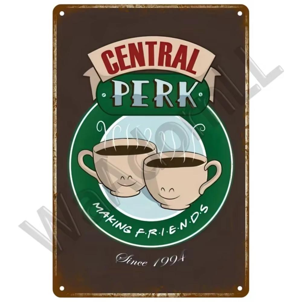 DORA Tin Sign Coffee Tin Sign Posters Wall Decorations Vintage Cafe Retro Club Pub Bar Painting Home Decor Friends Wall Art