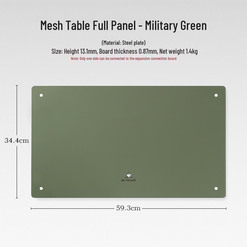 Outdoor Tabletop BBQ Connector Plate for Camping Tables