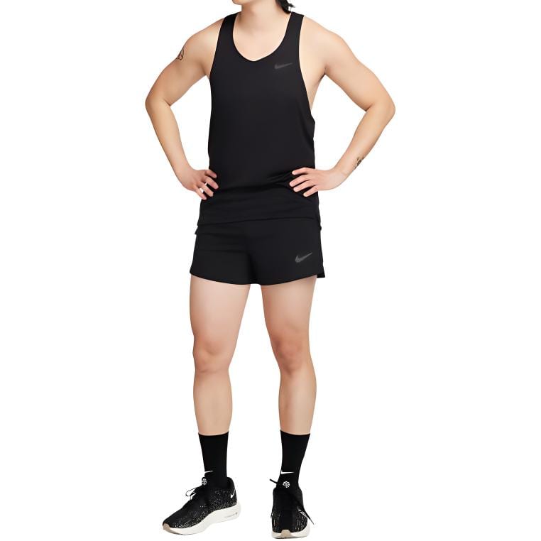 Nike Спортивные шорты мужские черные умеренные FN3358-010