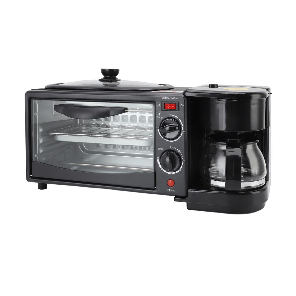 3 в 1 многофункциональная домашняя станция для завтрака тостер электрическая печь для завтрака для кухни США