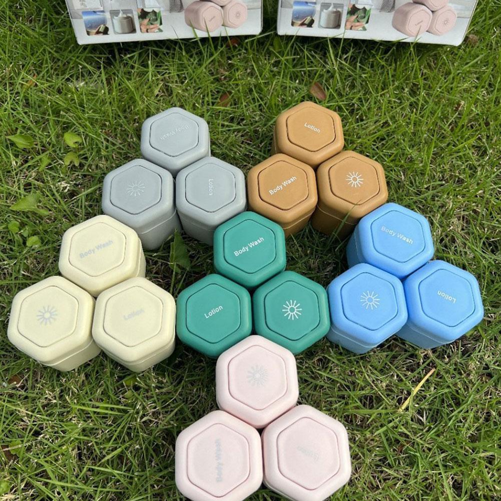 3 шт./лот Магнитные Дорожные Многоразовые Бутылочки Контейнер Уход за Телом Капсула Портативный Косметический Диспенсер Для Путешествий Пустые Контейнеры