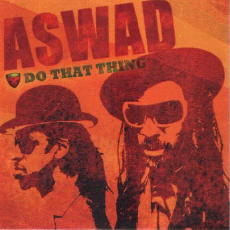 CD ASWAD - Do That Thing DBRR4P1 Rhythm Riders 2009 UK Reggae, Ska & Dub Used