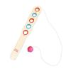 Elastic String Wooden Paddle Ball Game Wooden Paddles with Ball  Hand Eye Coordination