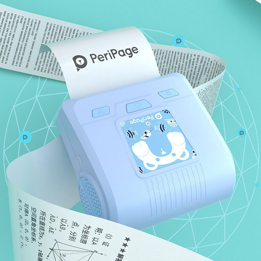 80мм 203DPI Peripage Термопринтер Bluetooth Беспроводной Фото Заметки Карманный Принтер Этикеток Бумага для Печати на День Рождения Рождественский Подарок USB