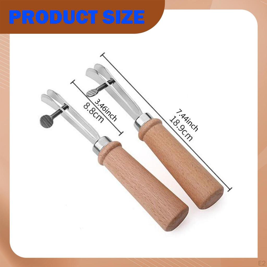 Leather Edge Beveler Trimmer Multipurpose Comfortable Handle Leathercrafting DIY Craft