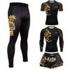 MMA Boxing Training Suit Men Women Lightweight Stretch Athletic Uniform Combat Sports Running Gym