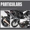 1/12 BMW HP4 Литой из сплава Гоночный Мотоцикл Модель Коллекция Транспортных Средств Звук и Свет Внедорожный Автоцикл Игрушки Машина