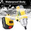 16000mah Rechargeable  Cordless Electric Impact Brushless Wrench Kit Hand Drill Waterproof Power Tools LED Lights New