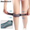 1Pcs Silicone Knee Pads Adjustable Sports Patellar Straps Shock-Absorbing Tendon Injury Prevention Tendon Sheath Pads 3D Fabric