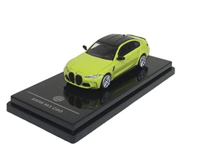 PARAGON PARA64 BMW M3 G80 Paulo Yellow LHD Назначение Литая Готовая Модель 1/64 São (Общая модель) -