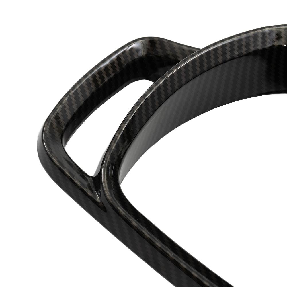 1x рамка для приборной панели из углеродного волокна для приборной панели 451 2009-2015 Декоративная рамка для приборной панели