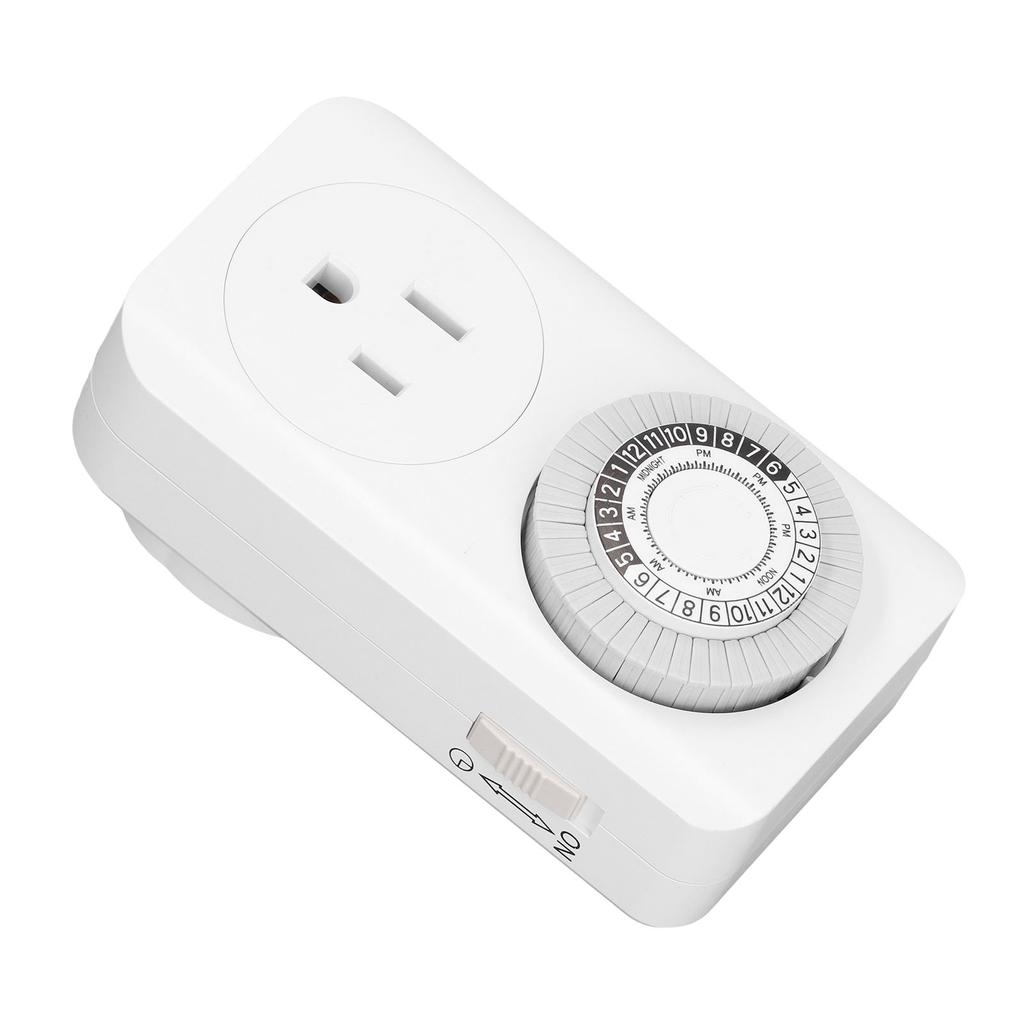 Таймер розетки механический обратный отсчет от 15 минут до 24 часов автоматическое отключение розетка