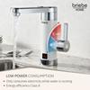 Robinet Chauffe-eau Instantané à Poser, Eau Chaude Immédiate Inox, Camping Briebe IH1204 3600W Acier inoxydable