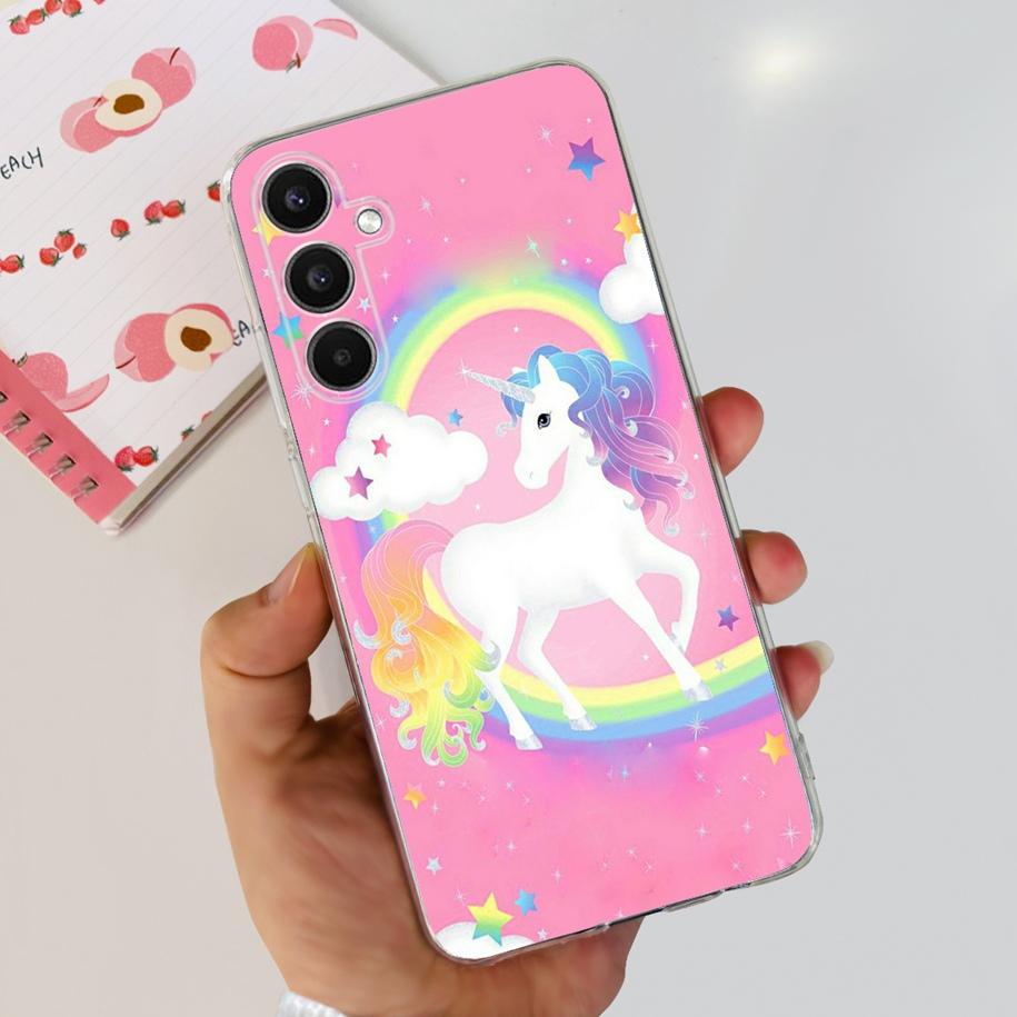 Silicone Case For Samsung Galaxy A14 A34 A54 5G Cover New Fashion Slim Soft Bumper For Samsung A34 5G SM-A346B A 34 Phone Fundas