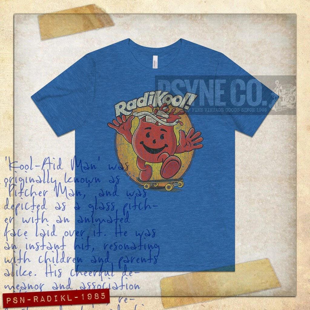 RadiKool Skater 1985 Vintage Men's T shirt