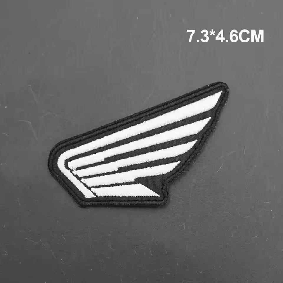 QHC2 HONDA Мотоциклетный Логотип Вышитая Тканевая Наклейка Заплатка на Дыру в Одежде Наклейка Для Honda HRC CBR CB400 CB650 CBR25ORR CRF SH3O0 NC75O