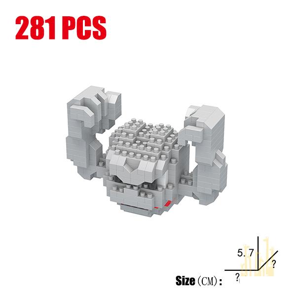 Дети Мальчики Симпатичные DIY Фигурки Модель Микро Игрушечные Блоки Детские Развивающие Строительные Блоки Подарки Аксессуары (Не Лего)