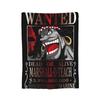 Usopp Jolly Roger Velvet Throw Blanket Luffy Anime Blanket for Home Office Super Warm Bedding Throws,
