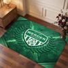Werder Bremen Football Print Crystal Velvet Rug, Comfortable Water Absorbent Non Slip Indoor Floor Carpet