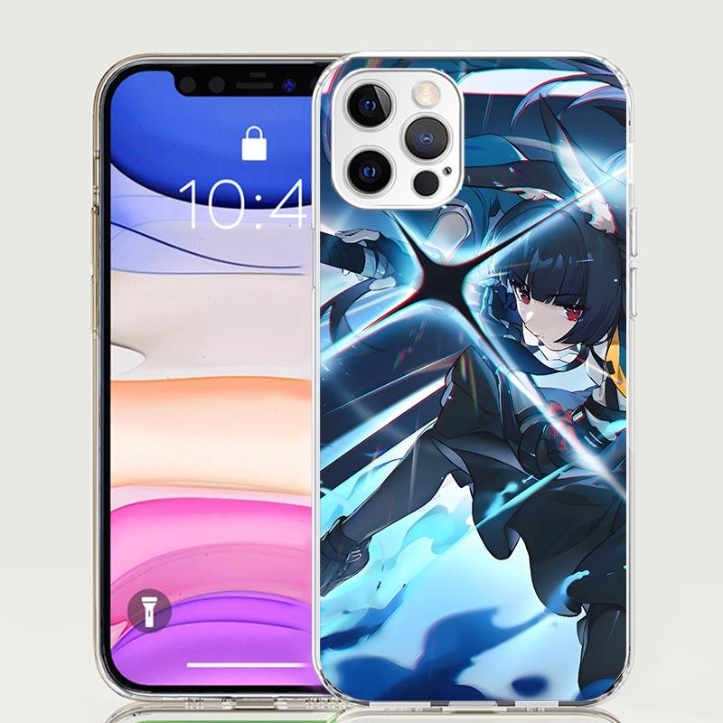 Чехол для телефона Hoshimi Miyabi Zenless Zone Zero ZZZ Для iPhone 17 Air 16 15 Plus 11 14 Pro Max 13 Mini 12 7 8 + SE Рисунок Арт Custo