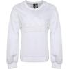 Crew Emby Bos Letter Comfortable Soft Pullover Round Neck Sweatshirt Women Sweatshirt White DT2357
