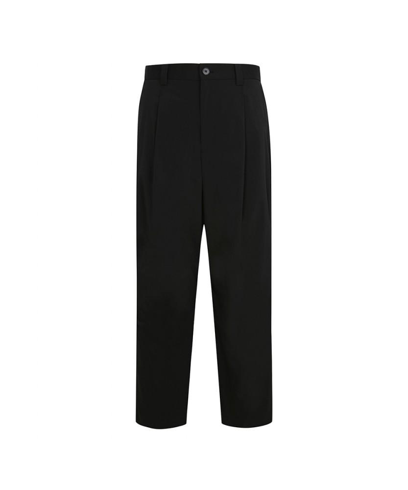 SIEG Tuck Detail Oversized Set-Up Pants (Pgfad4701)