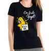 Il Frühe Vogel Kann Me Mal Calcio Me Cartoon Fun Comedy Donna Girlie T-Shirt