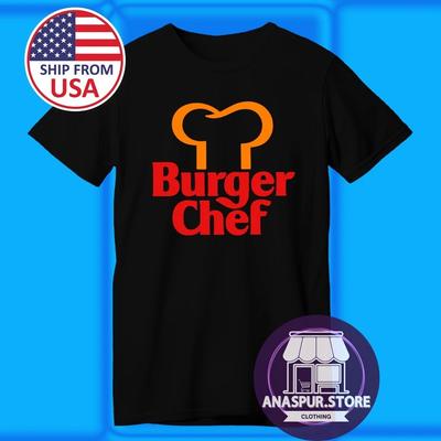 Ресторан Burger Chef Мужской Черный Размер S-5XL