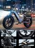 ONESPORT OT08 Electric Bike 500W Motor 48V 18Ah Battery 20 Inch Fat Tire E-Bike with Hydraulic Disc Brake for All Terrain