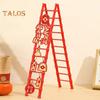 Step Ladder Home Decor Chinese Style Ladder Ornament Retro Ladder Crafts Sculpture Housewarming Supplies for Home Office Restaurant Hotel