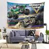 Классический узор Monster Jam Гобелен Декор Искусство Эстетичные Гобелены для Гостиной Спальни Дома Настенная Ткань Настенное Полотно