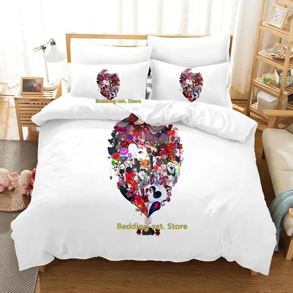 Новый комплект постельного белья Yume Nikki Single Twin Full Queen King Size Bed Set Adult Kid Bedroom Duvetcover Sets Anime Parure de lit Bed