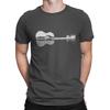 Mens Guitarist T-Shirt London Reflection Skyline Music Festival Big Ben