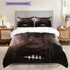 Dead Dawn Shadows Rise Bedding (1 * duvet cover + 2 * pillowcase, without core) 2D Flat Soft and comfortable Duvet cover and pillowcase