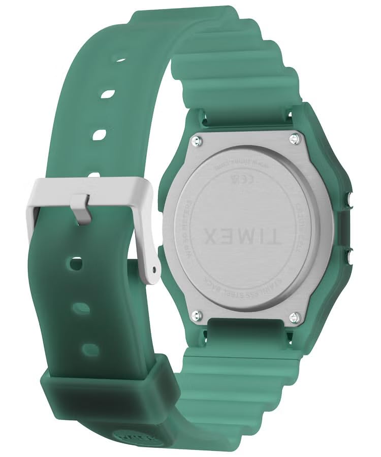 TIMEX T80 Translucent Quartz Watch Skeleton Digital Watch 30m Water Resistant Date Chronograph Alarm Green TW2Y34100 TW2Y34200 TW2Y36400