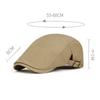 Весна Осень Берат Мужская Кепка Форвард Однотонный Берет Британский Стиль Гэтсби Шляпы Художников Кепка